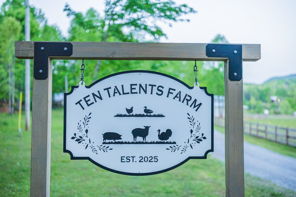 Ten Talents Farm entrance